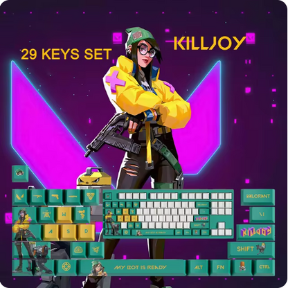 Valorant Killjoy 29 KeyCaps