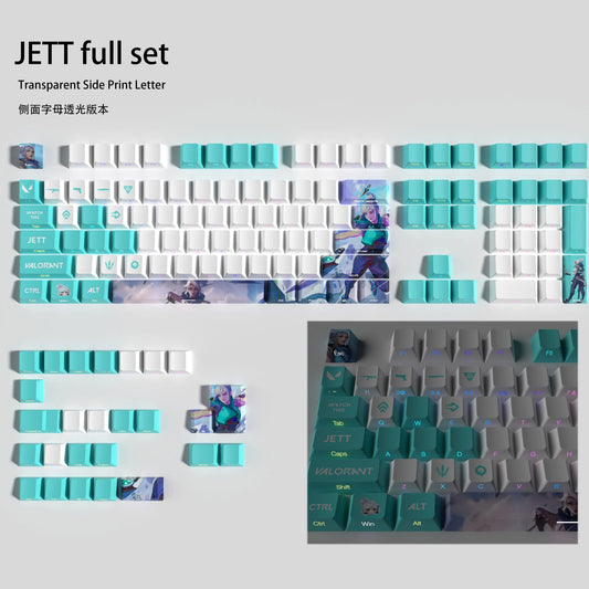 Valorant Jett 119 KeyCaps