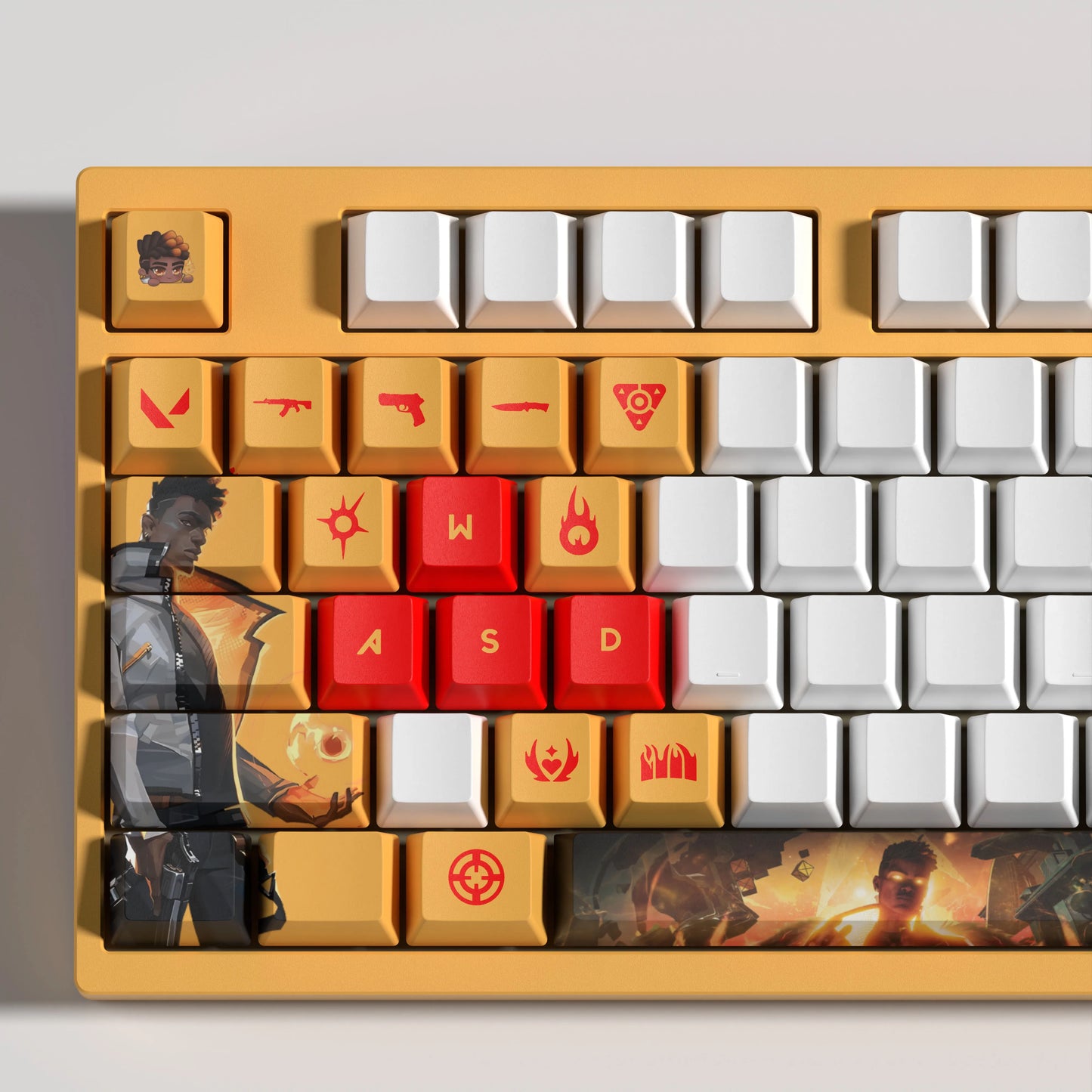 Valorant Phoneix 29 KeyCaps