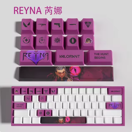 Valorant Reyna 14 KeyCaps