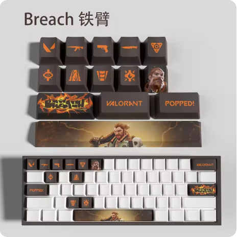 Valorant Breach 14 KeyCaps