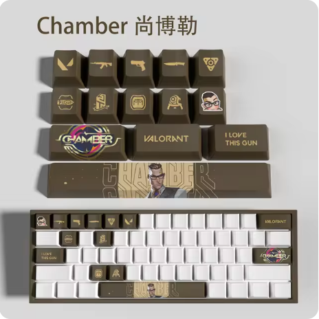 Valorant Chamber 14 KeyCaps