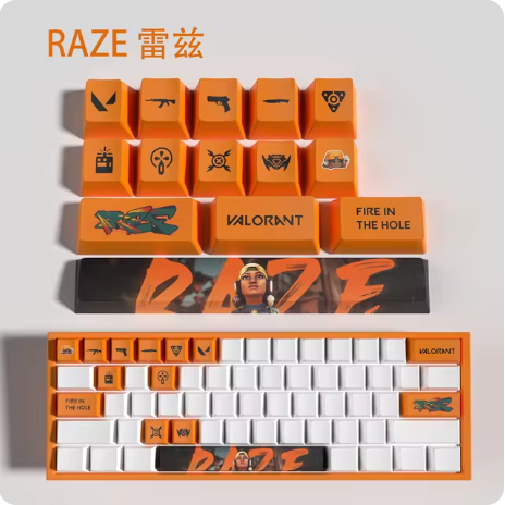 Valorant Raze 14 KeyCaps