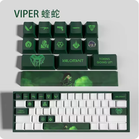 Valorant Viper 14 KeyCaps