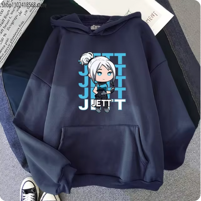 Jett Valorant Hoodie